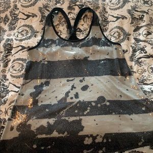 Sequin tank top